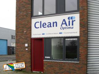 Gevelpaat reclamebord op maat gemaakt